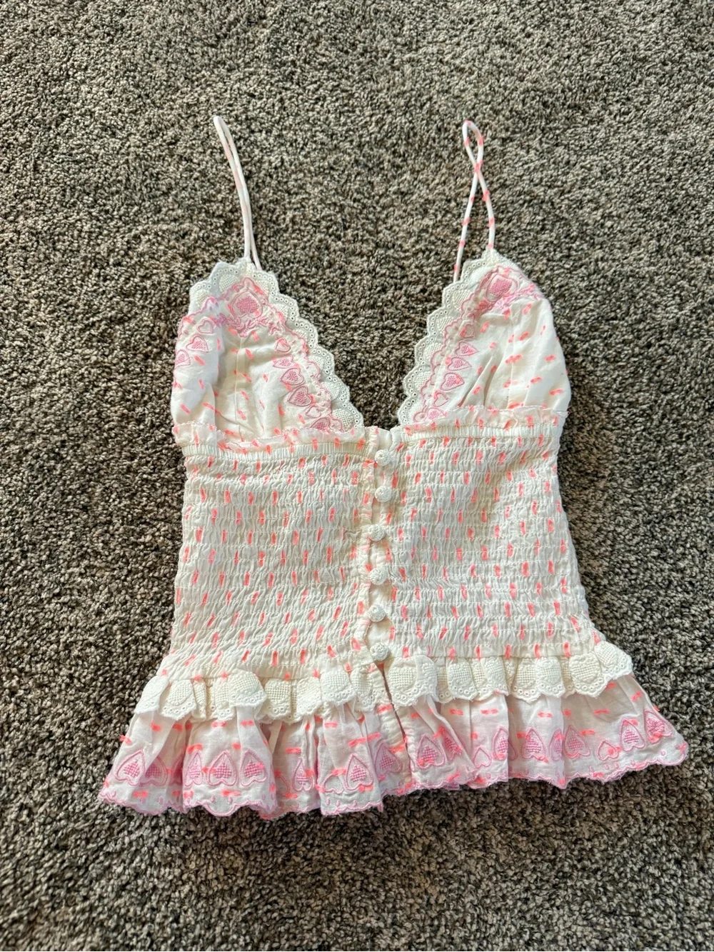 New Free People Love Letter Tank - Picture 3 of 8